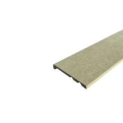 Lot de 6 Surplinthes MDF Hydrofuge, L.2.44 m x H.13.1 cm, Ep.22 mm