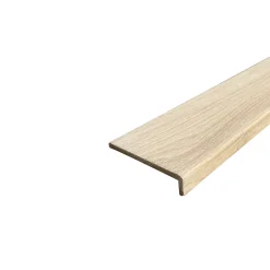 Lot de 5 Surplinthes MDF Plaquées Chêne, L.2.23 m x H.9.2 cm, Ep.20 mm