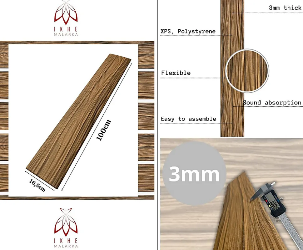 20m² - 120 pièces de panneaux polystyrène, panneaux de plafond, panneaux muraux, décors, imitation pour plafonds - P4-13