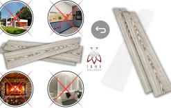 20m² - 120 pièces de panneaux polystyrène, panneaux de plafond, panneaux muraux, décors, imitation pour plafonds - PP-111