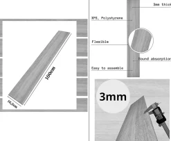 20m² - 120 pièces de panneaux polystyrène, panneaux de plafond, panneaux muraux, décors, imitation pour plafonds - P020