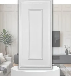 6m2 12 pièces panneaux 3D en polystyrène Styrofoam XPS, panneaux de plafond & muraux 3D, décors, 100x50cm épaisseur 3mm Rahmen Wh