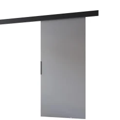 MINIO go for it, porte coulissante PRIM A 96 cm, Poignée noire, Gris / Noir