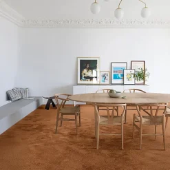Moquette chambre - Lumicolor - Rouille terracotta - Rouleau de 5m x 24m