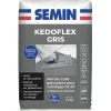 Mortier Colle Polyvalent pour Carrelage Kedoflex Gris Semin, Intérieur/Extérieur, sac de 25 kg