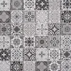 Mosaique de Ceramique 4,8 X4,8 Cm Patchwork Gris - vendu par plaque de 30 X 30 cm -