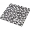 Mosaïque Alu - Gris - 1.5 x 1.5 cm