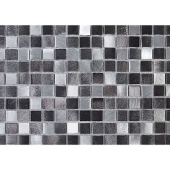 Mosaïque Alu - Gris - 1.5 x 1.5 cm