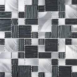 Mosaïque Alu / Verre - Puzzle - DECOON