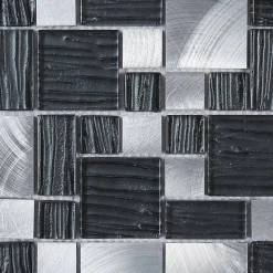 Mosaïque Alu / Verre - Puzzle - DECOON