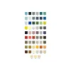 Mosaïque pâte de verre UNICOLOR HEXAGONE 2.6x2.2cm couleur : 337 Anti-dérapant Classe 3 boite de 2 m2