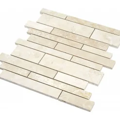 Mosaïque Travertin - Beige Vieilli - Barrettes
