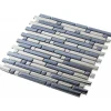 Mosaïque Verre - Chrome - Barrettes