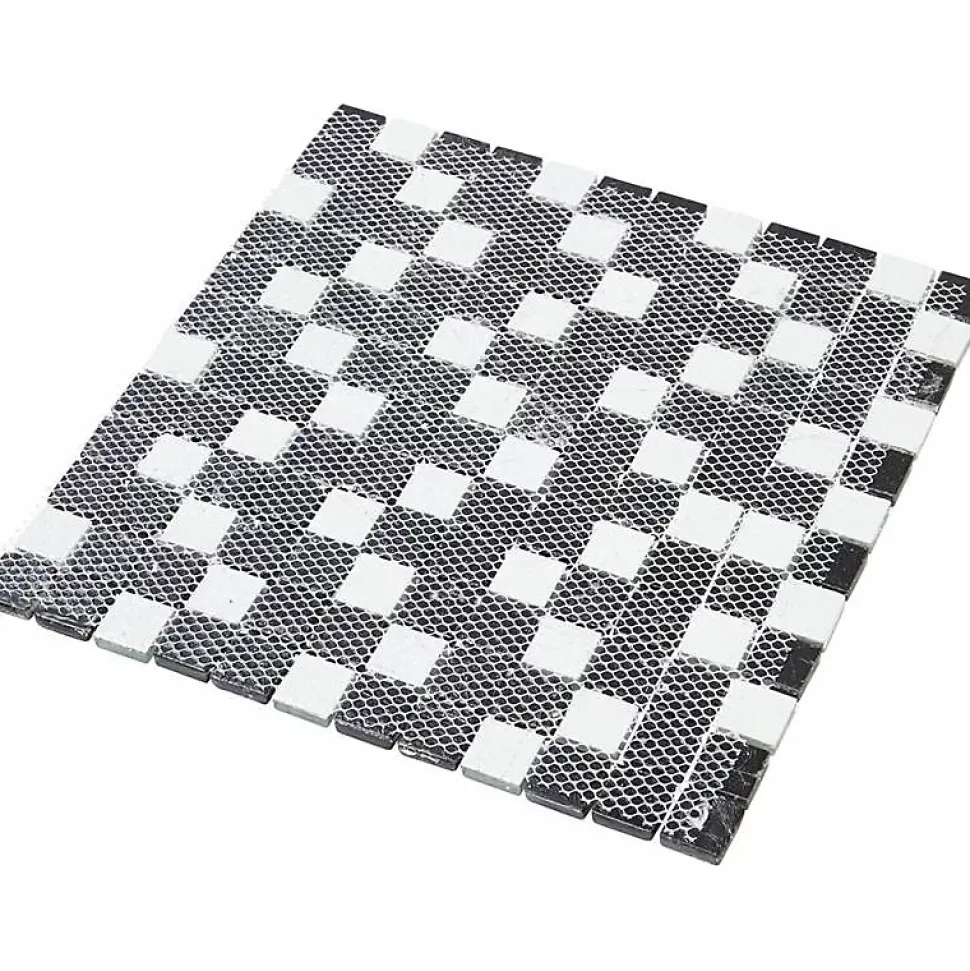 Mosaïque Verre - Mix Gris - 2.3 x 2.3 cm