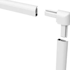 Moustiquaire cadre aluminium sans perçage 120x140 cm Basic plus