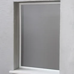Moustiquaire Cadre Amovible Alu 100 cm x 100 cm Blanc
