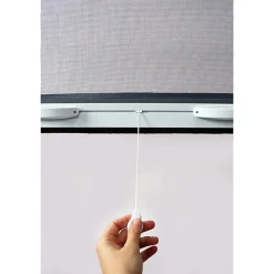MOUSTIQUAIRE ENROULABLE EN ALU H.145 X L.100 CM POUR FENETRE - TOP PRIX - poignées Design