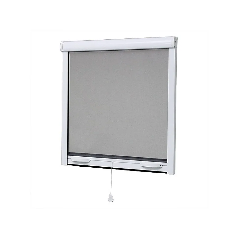 Moustiquaire enroulable pour fenêtre ALU H.170 x L.160 cm, coloris Blanc