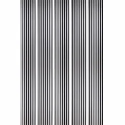 Mur TV - Lot de 5 Panneaux tasseaux bois 250 x 30 x 1,9 cm - alu/feutrine noir - 3,75m²