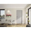 OPTIMUM Bloc Porte ajustable décor chene gris clair BILBAO - 204 x 83 cm Droit