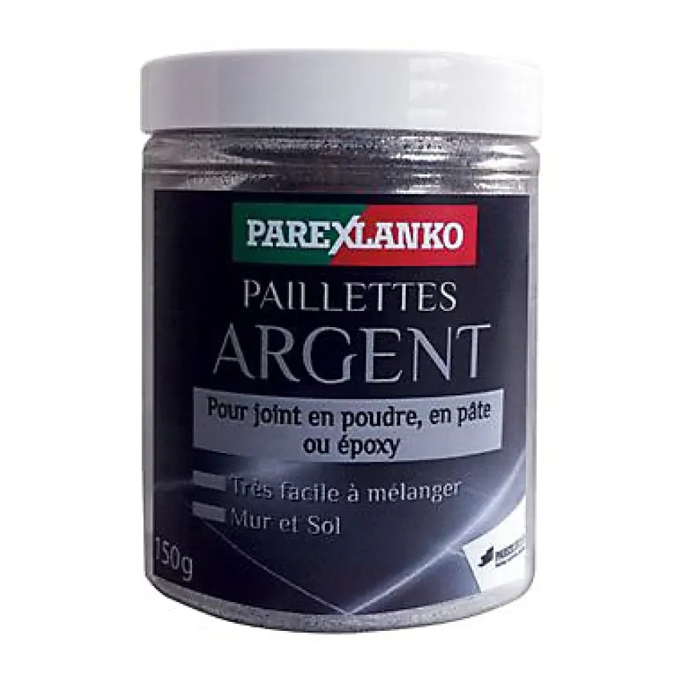 Paillettes argent 150 gr pour joint Parexlanko
