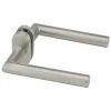 Paire de béquilles pour porte, carré 7 x 110mm, aspect inox - THIRARD