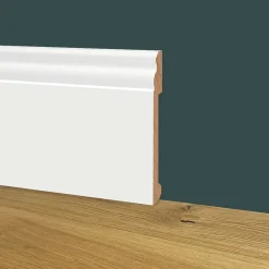 Palette 76ML de plinthes DUCALE en EqualWood HI-TEC POLYMERE 100x14x2000mm - BLANC