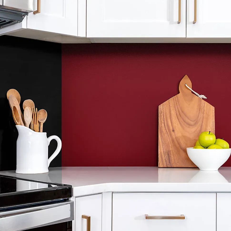 Panneau autocollant Tulup 100x50 cm Couleur bordeaux 1 pcs