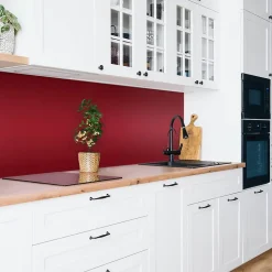 Panneau autocollant Tulup 100x50 cm Couleur bordeaux 1 pcs