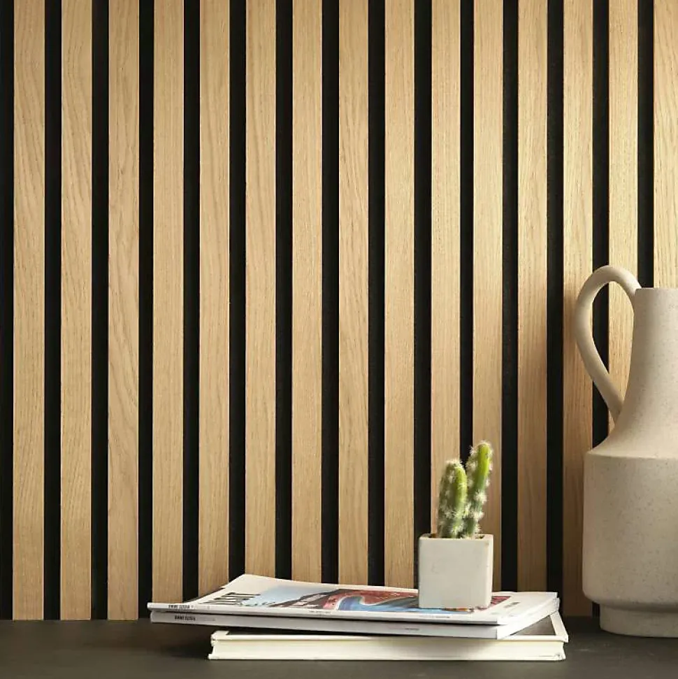 Panneau mural tasseaux 60 x 30 x 1 cm - 0,18m2