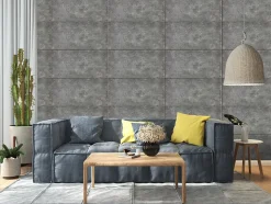 Panneaux décoratifs pour plafond et mur 7014XL Béton 6m² / 12 pièces.