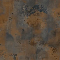 Papier peint à motif vinyle intissé GoodHome Fuch effet béton bleu marine