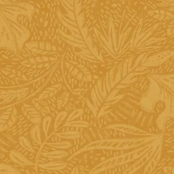 Papier peint vinyle intissé Tuklu GoodHome jaune ocre l.53 cm x 10m