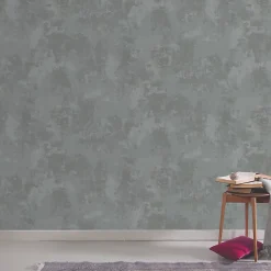 Papier peint vinyle sur intissé GoodHome Omey gris anthracite