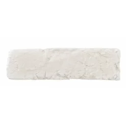 Parement brique blanche béton 0,68 m2