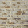 Parement brique crème béton 0,68 m2