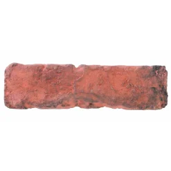 Parement brique rouge béton 0,68 m2