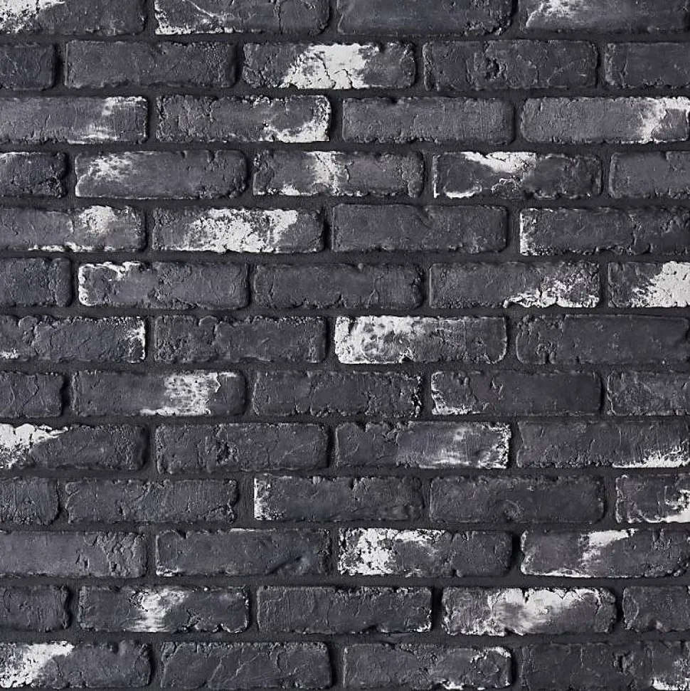 Parement béton imitation brique graphite 0,68 m2