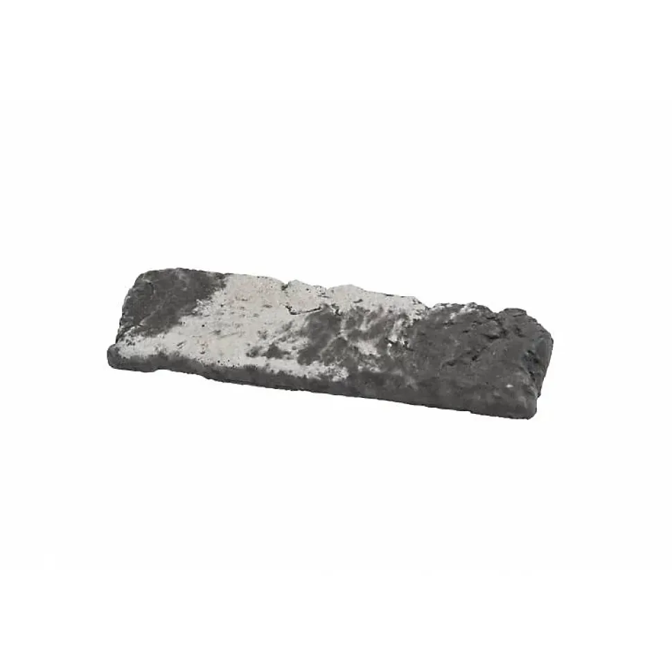 Parement béton imitation brique graphite 0,68 m2