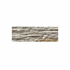 Parement imitation pierre beige plâtre 0.53 m²