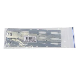 Pattes de fixation pour fenêtre et baie vitrée coulissante alu (lot de 4)