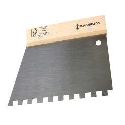 Peigne à colle carrelage 18cm U 9mm Magnusson