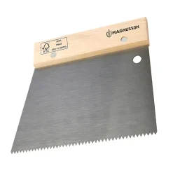 Peigne à colle carrelage 18cm V 4mm Magnusson