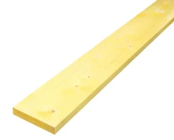 Planche bois traitée 150 x 27 mm L.3 m