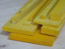 Planche bois traitée 150 x 27 mm L.3 m
