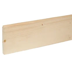 Plancher en épicéa L.2,05 m x l.14 cm x ep.20 mm