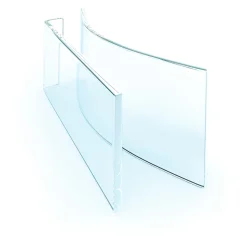Plaque de verre synthétique Polyglass clair lisse translucide 2x1 m ép. 4 mm Sedpa