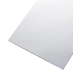Plaque de verre synthétique Polyglass clair lisse translucide 50x50cm ép. 2mm Sedpa