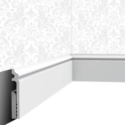 Plinthe décorative Cimaises et Plus P05 - 13,8x2,2x200cm (h x p x L) - moulure