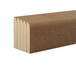 Plinthe réversible MDF 200 x 10 cm, ép.10 mm (vendu par lot de 5)